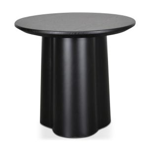 Polly Round Side Table | Black