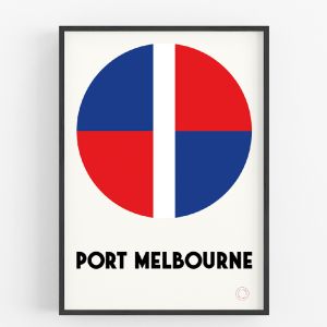 Port Melbourne | Art Print