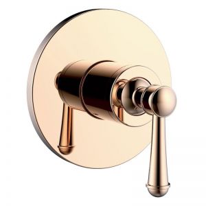 Posh Canterbury Shower Mixer Tap Brass Gold | Reece