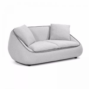 Safira Sofa 2 Seater | Light Grey