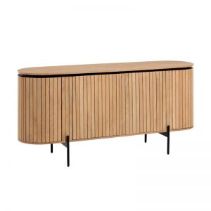 PRE-ORDER - March Arrival | Licia Rounded Timber Sideboard