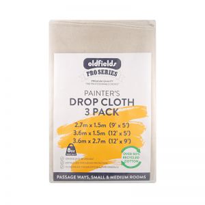 Pro Series Painting Canvas Drop Cloth | 3 pack
