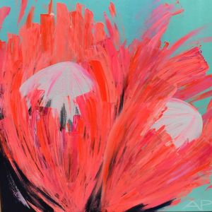 Protea Crushing #2 by Amanda Parsons | Limited Edition Print | Unframed