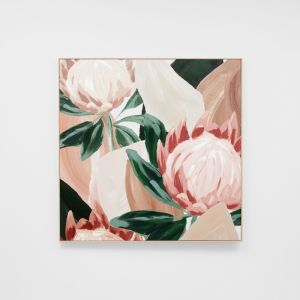 Protea Study | Framed Canvas