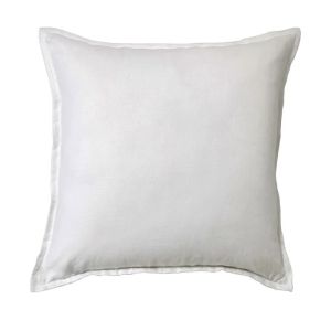 Pure Linen European Pillowcase | White