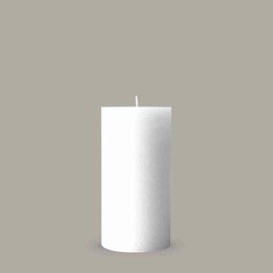 Pure White Textured Candle | Medium | Candle Kiosk