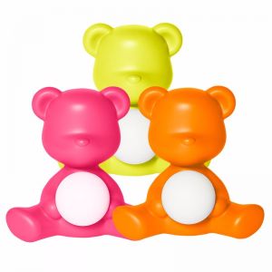 Qeeboo Teddy Girl Lamp with Rechargeable LED