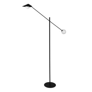 Quill 2 Light G9 Globe Floor Lamp Black | Beacon Lighting