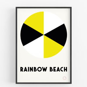 Rainbow Beach | Art Print