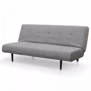 Randolph 2 Seater Fabric Sofa Bed - Cloudy Grey