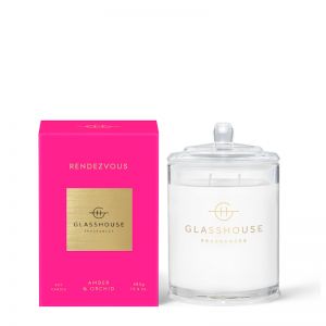 Rendezvous Amber & Orchid 380g Soy Candle