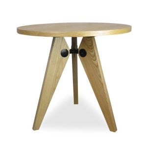 Replica Jean Prouve Round Dining Table | Ashwood