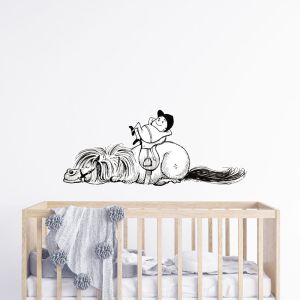 Resting Pony | Thelwell Wall Decal