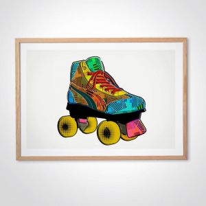 Retro Roller | Art Print