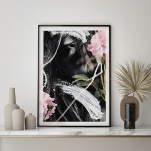Revel | Collage Art Print | Framed or Unframed