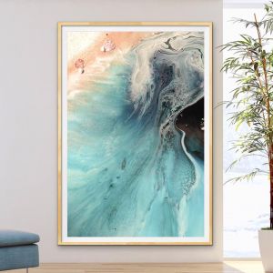 Rise Above Swell | Neutral Ocean Seascape | ACRYLIC Limited Edition Print | Antuanelle
