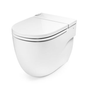 Roca Meridian In Tank Back To Wall Pan with Soft Close Seat White (4 Star)