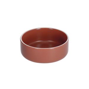Roperta Porcelain Bowl | Small | Terracotta
