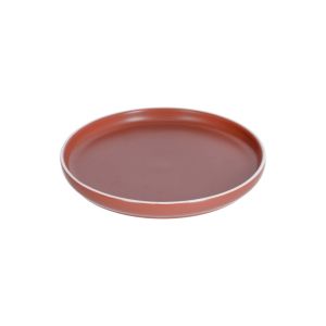Roperta Porcelain Dessert Plate | Terracotta