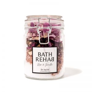 Rose and Vanilla Bath Soak Jar