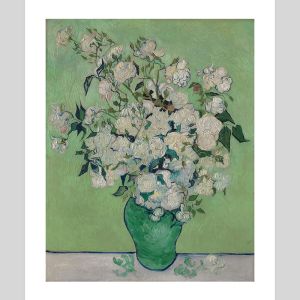 Roses by Vincent Van Gogh | Unframed Art Print