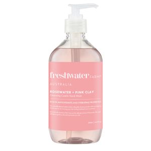 Rosewater + Pink Clay Cleansing Castile Hand Wash | 500ml