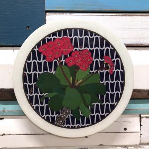 Roundy Woodblock | Crown of Thorns | Wall Hanging