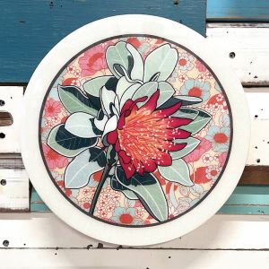 Roundy Woodblock | Murchison Rose