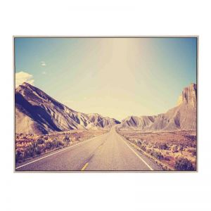 Route 95 | Framed Canvas Print
