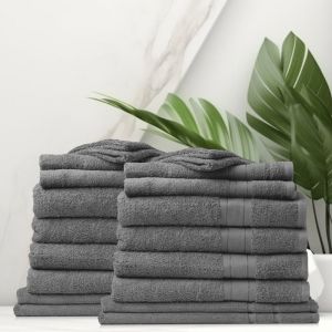 Royal Comfort Regency 100% Cotton 20 Piece Towel Set | Various Colours