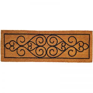 Rubber Inserted Iron gate Entrance Doormat | PVC Backed | Non Slip