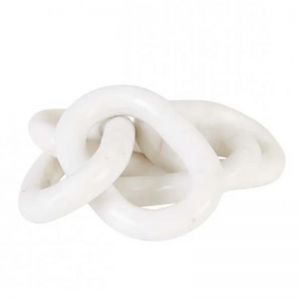 Rufus Link Marble Sculpture | WHITE | PRE ORDER