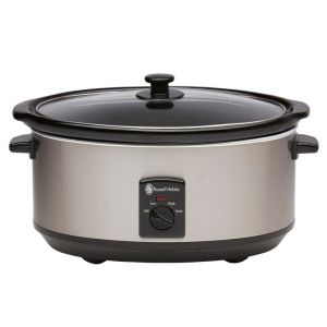 Russell Hobbs Slow Cooker | 6 Litre | Brushed Stainless Steel