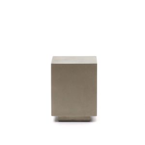 Rustella Cement Side Table | 35x35cm
