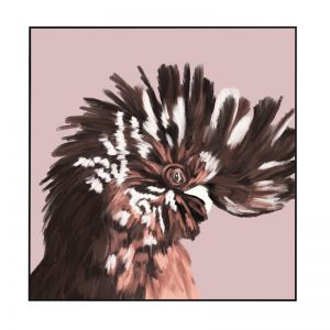 Sahara Cockatoo | Framed Canvas Print