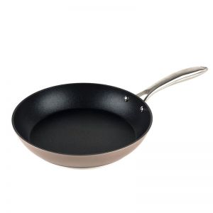 Salter 28cm Metallic Frypan Non-Stick Induction/Gas Cookware Fry Pan Champagne