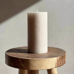 Sandstone Textured Candle | Medium | Candle Kiosk
