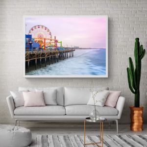 Santa Monica | Photographic Art Print by Sharyn Coffee