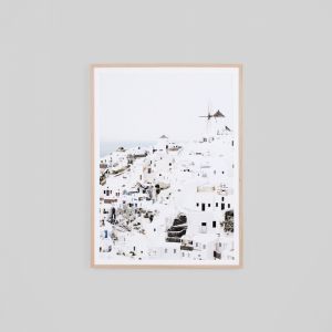 Santorini View | Framed Photographic Art Print