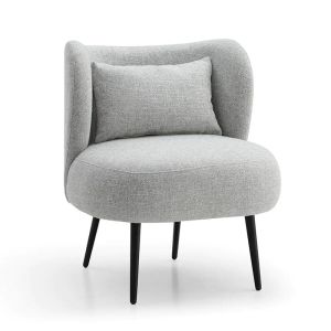 Sasha Lounge Chair | Light Grey