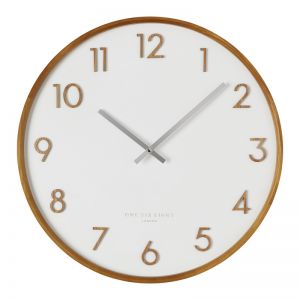 Scarlett Silent Wall Clock | 35cm | White