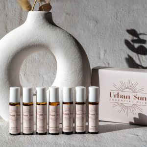 Scent Roller Gift Box | 5 scents | Relax, Love, Grounded, Immunity Enhance & Focus.