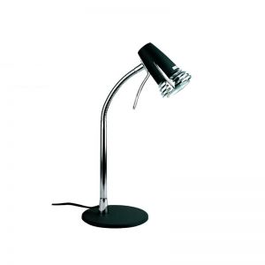 Scoot Compact LED Desk Lamp Black