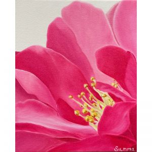 Scotty's Camellia | Art Print or Canvas by Angie Summa