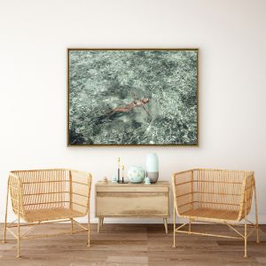 Sea You in Heaven | Framed Canvas Art Print