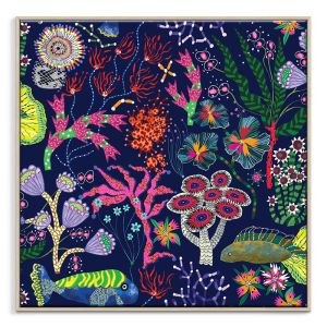 Secret Sea Garden | Miss Moresby | Canvas or Print by Artist Lane