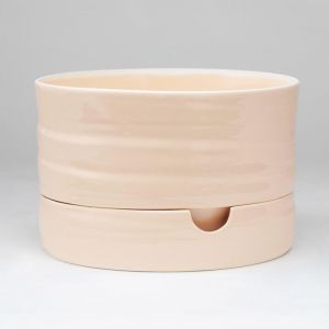Self Watering Plant Pot by Angus & Celeste | Burnt Coral | Mid