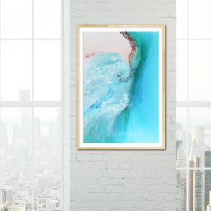 Serenity 1 Ocean Artwork | Limited Edition Framed Print | by Antuanelle