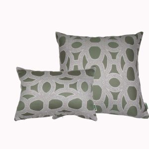 Seychelles Basil Green | Sunbrella Fade & Water Resistant Outdoor Cushion | Outdoor Interiors