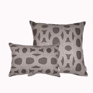 Seychelles Grey | Sunbrella Fade & Water Resistant Outdoor Cushion | Outdoor Interiors